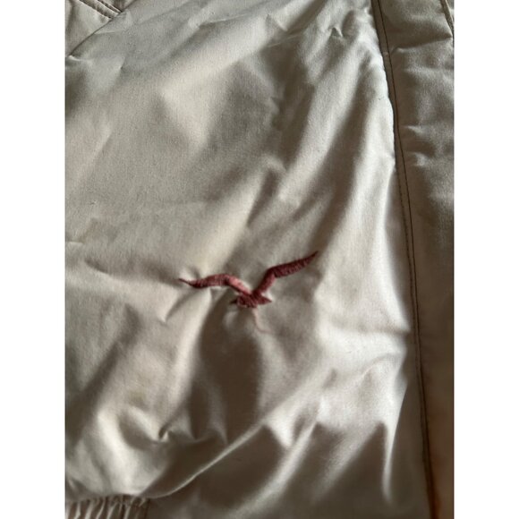 Vintage Jordache Puffer Down Jacket Duck & Fowl Feathers Embroidered Birds  XS - Picture 8 of 13